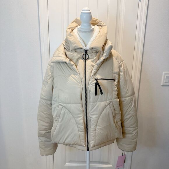 New AVEC LES FILLES Women's Size Medium Cold Weather Warm Puffer Jacket - Picture 7 of 16